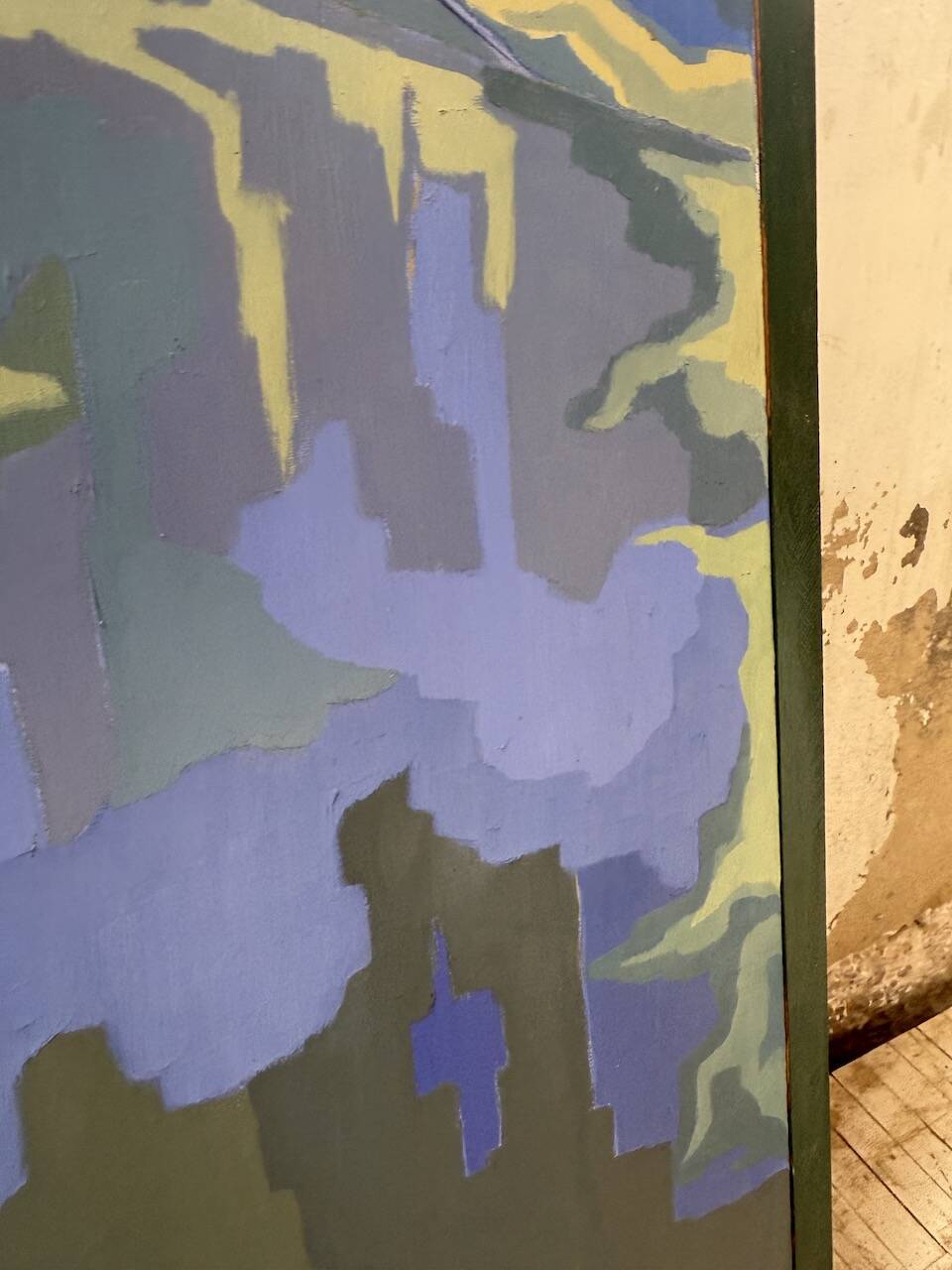 Saunière Audouze XL blue jar painting
