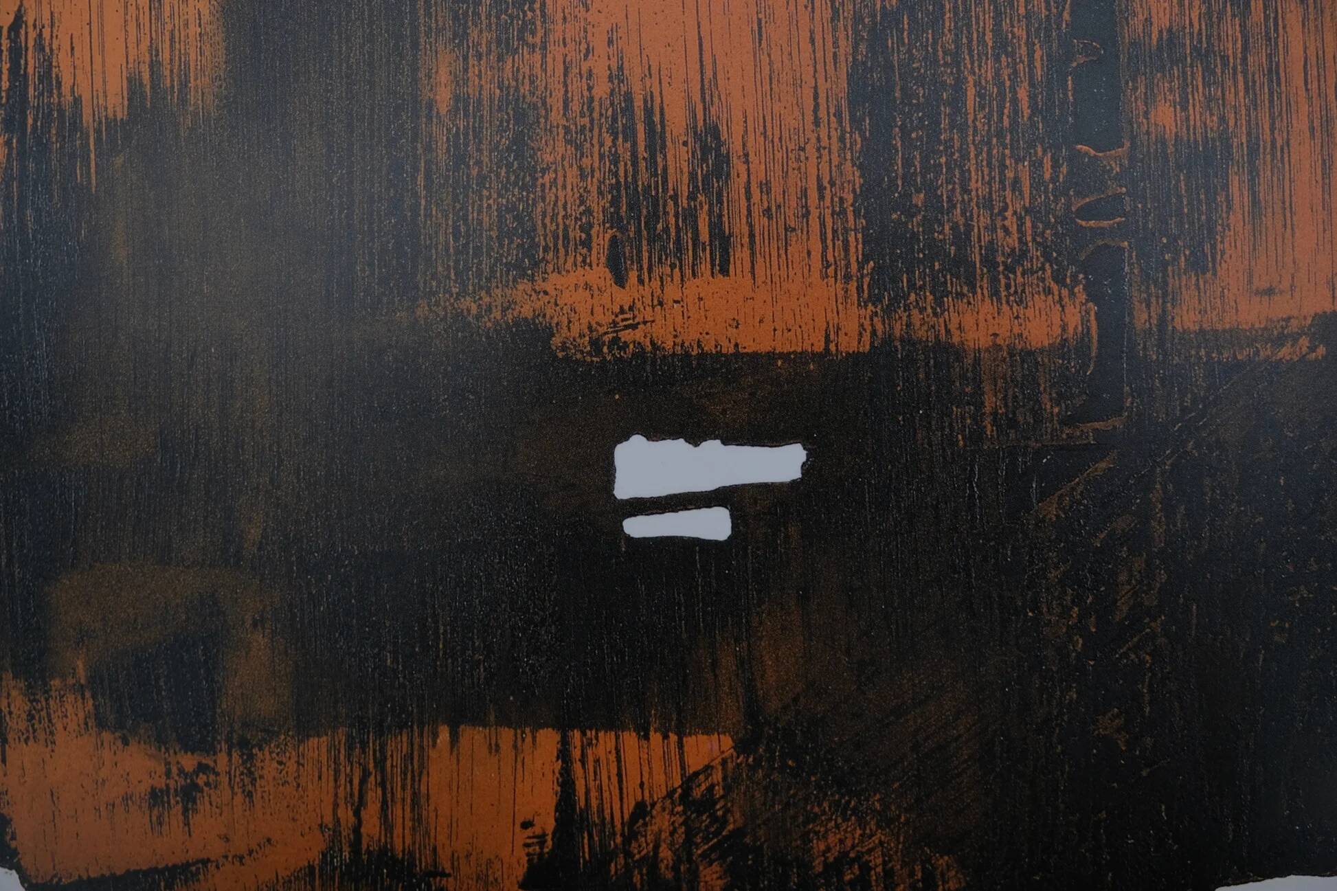 Pierre Soulages: Etching XVI - Original signed poster