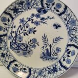 Ancienne Assiette à Gâteau / Dessert U & C Damas Blue Utschneider et Cie Sarreguemines
BEAU DÉCOR