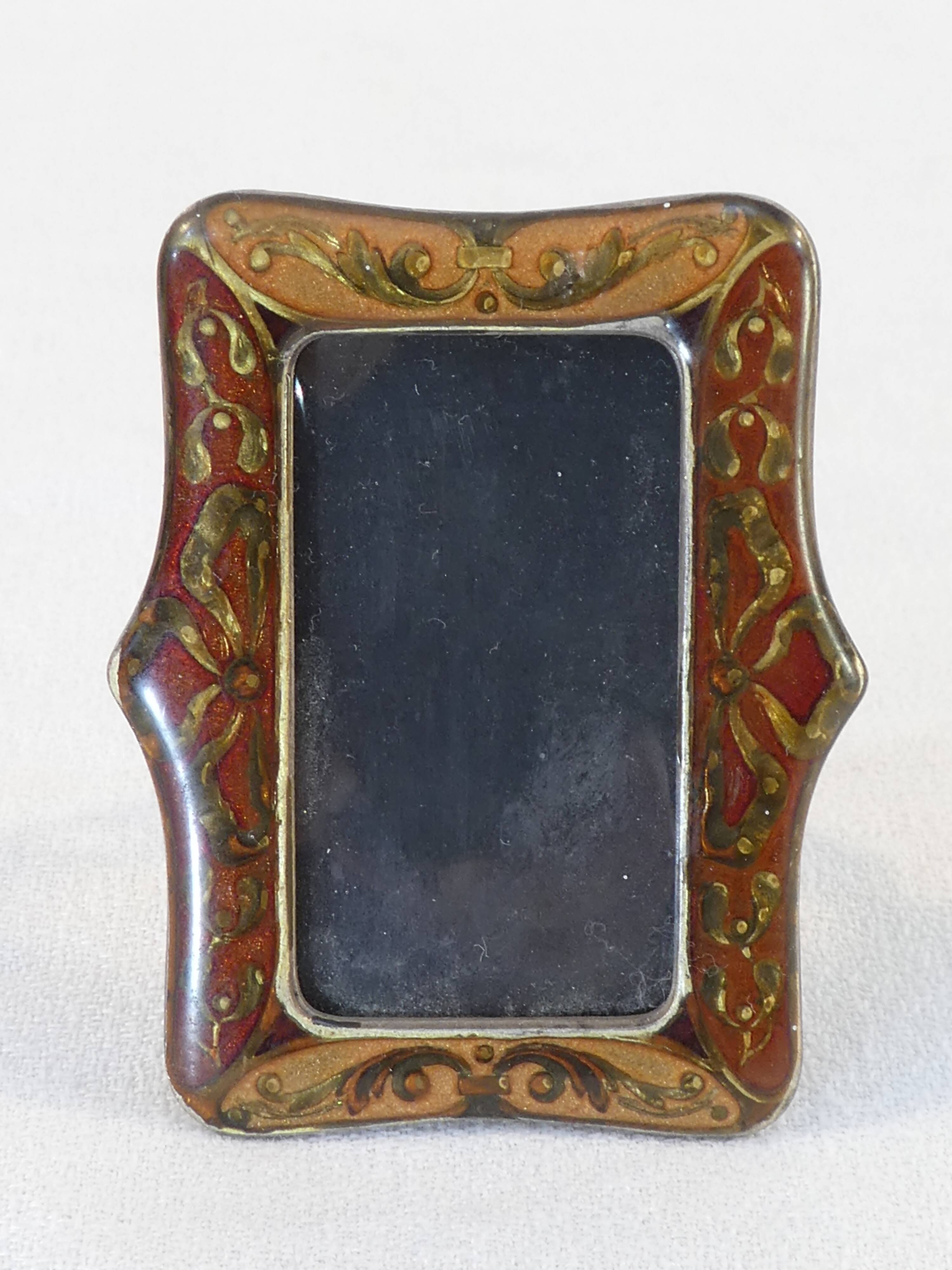 Frame photo holder 1900 art nouveau