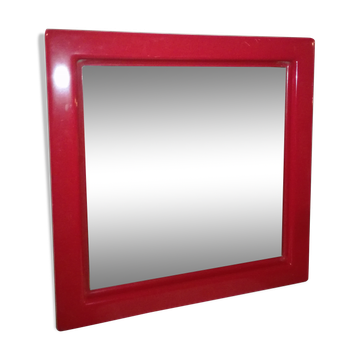 Miroir en résine de polyester années 70