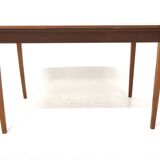 Teak “portfolio” dining room table, Sweden, 1960s