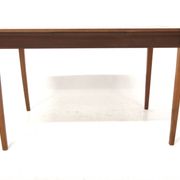 Table de salle à manger "portefeuille" en teck, Suède, 1960
