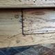 Table de ferme 230 x100 ,chêne clair patiné,