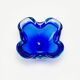 Labelled Mid Century Sommerso Murano Glass Ashtray/Small Bowl, Italy, 1960s