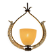 Venetian chandelier in colorless Murano glass, "Vetro à reticello" cut, circa 1950
