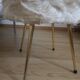 Pair of chairs pelfran moumoutes beige years 70
