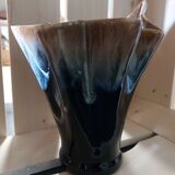 Vase numéroté style Vallauris forme drapé