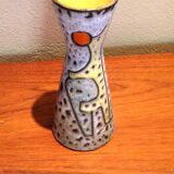 Set of 4 ceramics Vallauris 1950