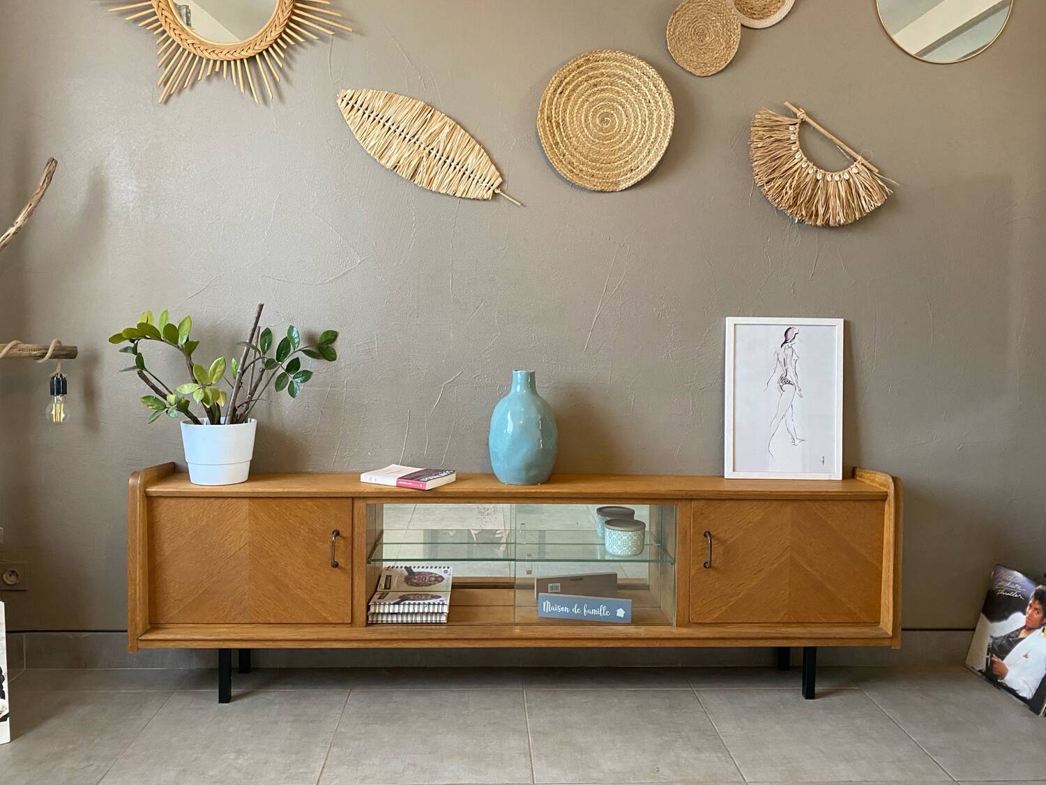 Vintage 60s sideboard (shallow)