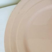4 assiettes à dessert Art déco vintage