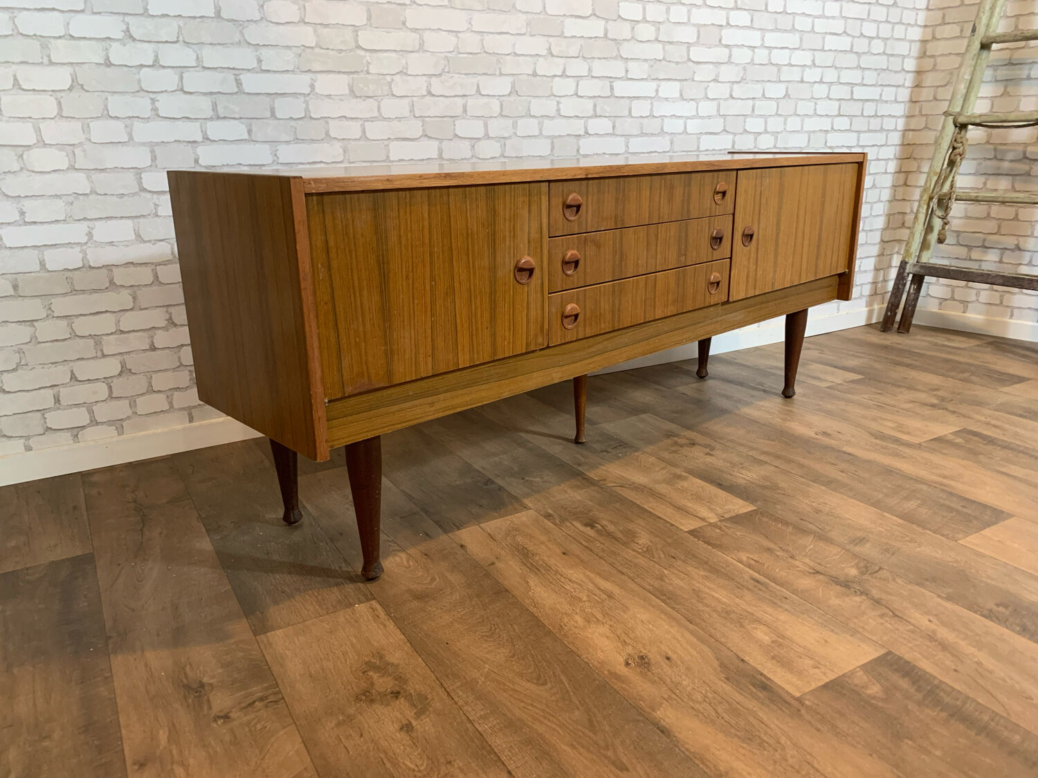 Vintage Scandinavian style enfilade 1960