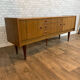 Vintage Scandinavian style enfilade 1960