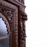 Carved library/sideboard, France, circa 1880.