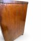 Italian art deco burl walnut chest of drawers, 1850s.