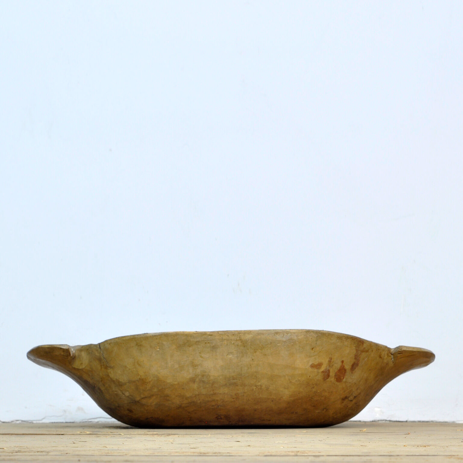 Handmade Wooden Dough Bowl, Early 1900s