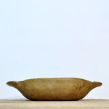 Handmade Wooden Dough Bowl, Early 1900s