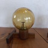 Pair of mid century scandinavian table lamps
