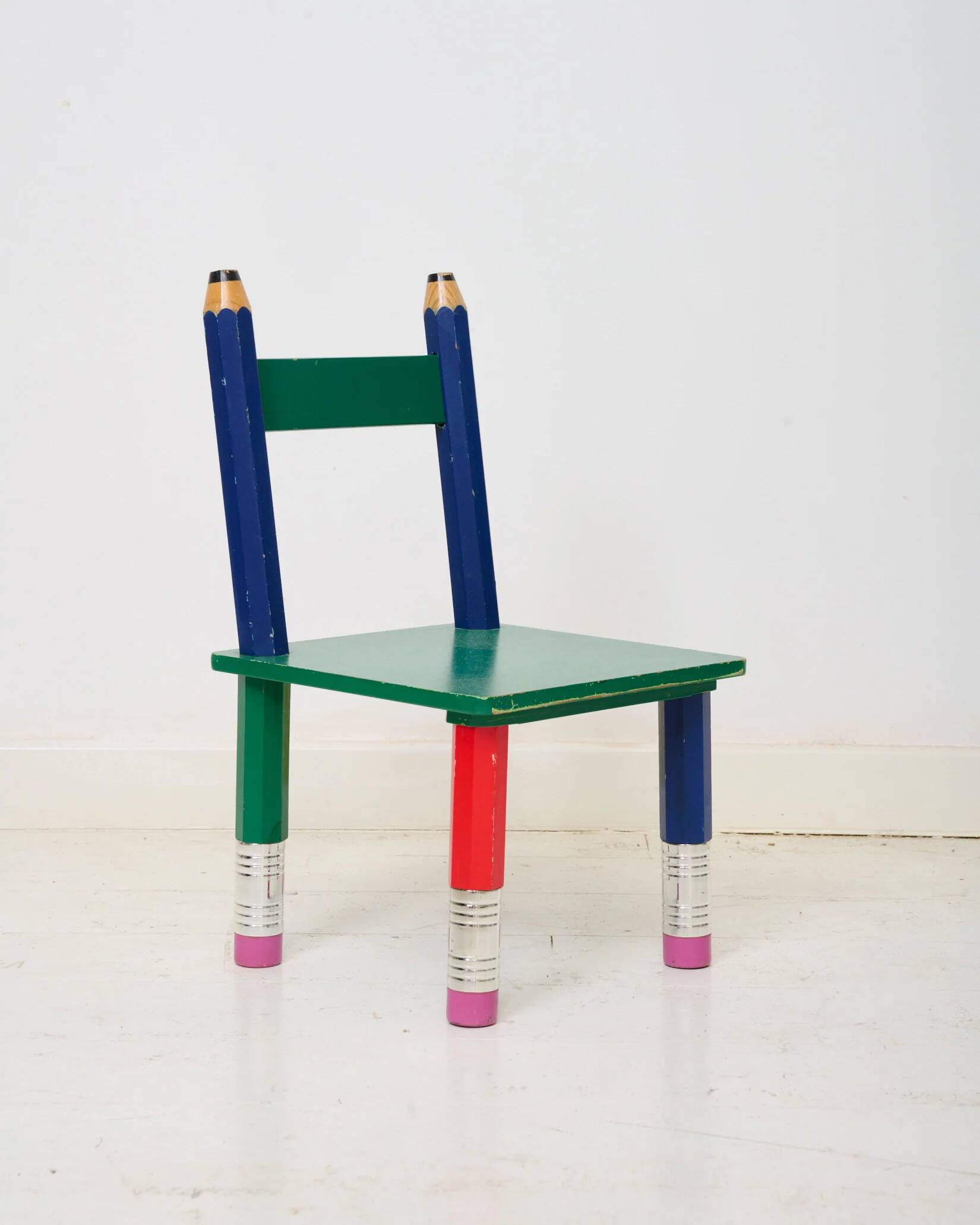 Ensemble portemanteau et chaise Pierre Sala, 1980