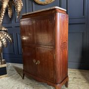 Children's secretary stamped jansen in rosewood - 20th century