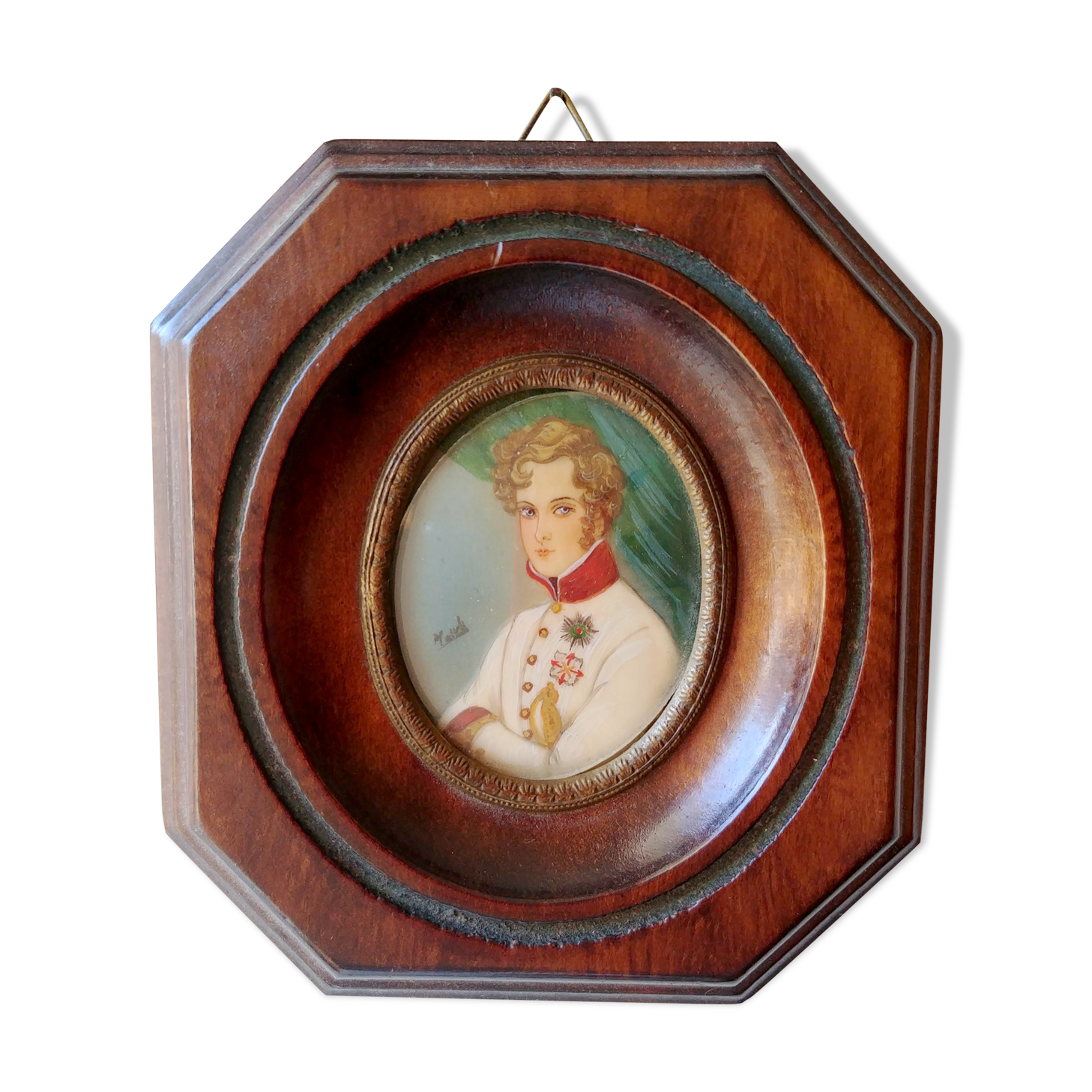Miniature of the Imperial Prince Duke of Reichstadt
