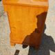 Commode en ronce de noyer XXème