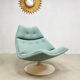 Swivel armchair by Geoffrey Harcourt for Artifort model F511