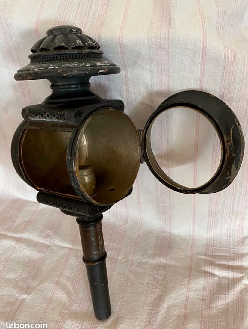 Antique carriage lamp - vintage lantern