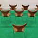 Set 8 Arne Jacobsen Mouette Fritz Hansen '70