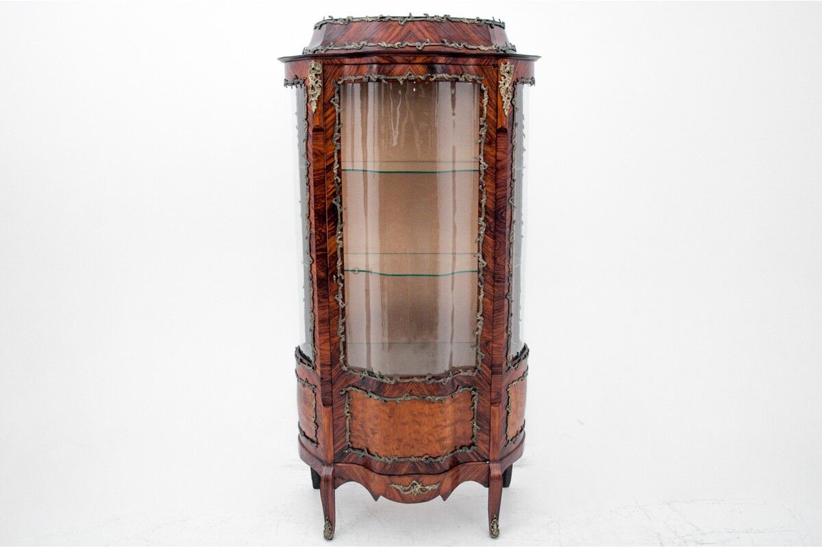 Antique vitrine, Napoleon III, circa 1860.