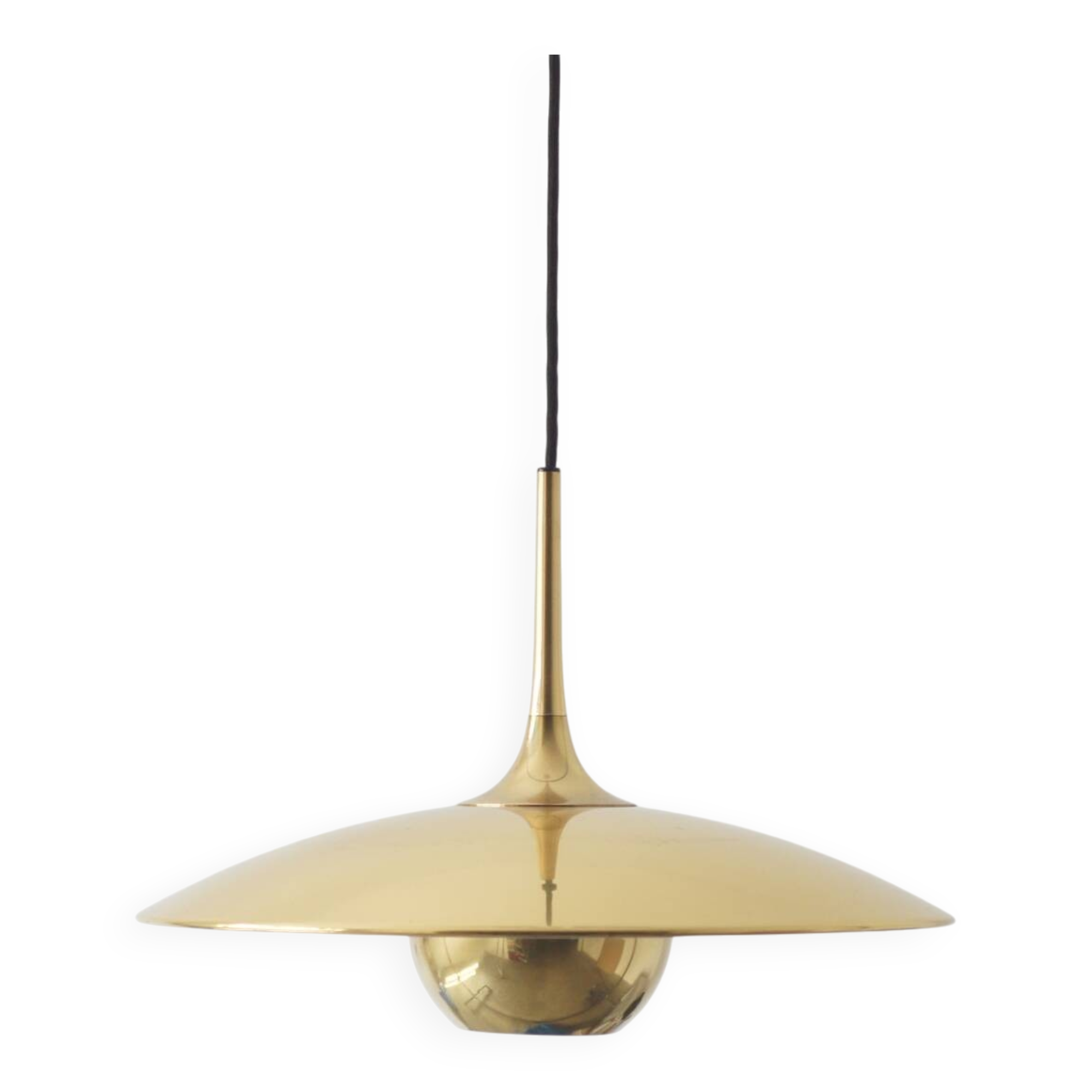 Pendant Lamp in Brass by Florian Schulz
