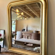 Louis Philippe mirror, mercury glass