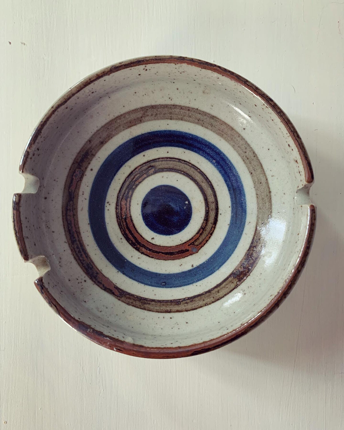 Vintage ceramic ashtray