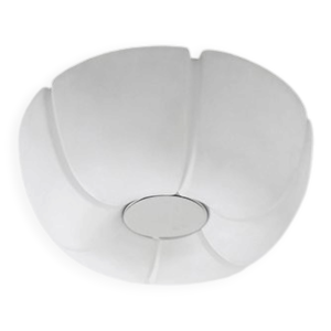 Lampe lotus en verre