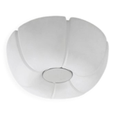 Lampe Lotus en verre de Glashütte Limburg