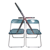3 'Plia' chairs by Piretti for Castelli