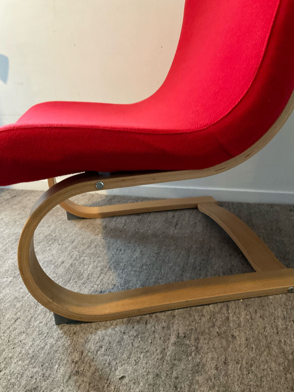 Curved wood heater 80s-90s