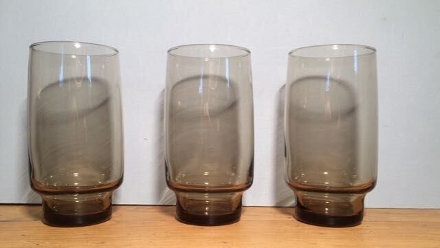 Set of 14 fruit juice glasses 70