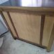 Pretty chest of drawers with 4 compass-legged oak veneer drawers