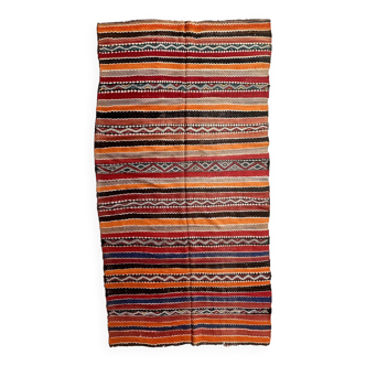 Moroccan kilim zayan rug - 280 x 152 cm