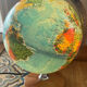 Globe terrestre vintage