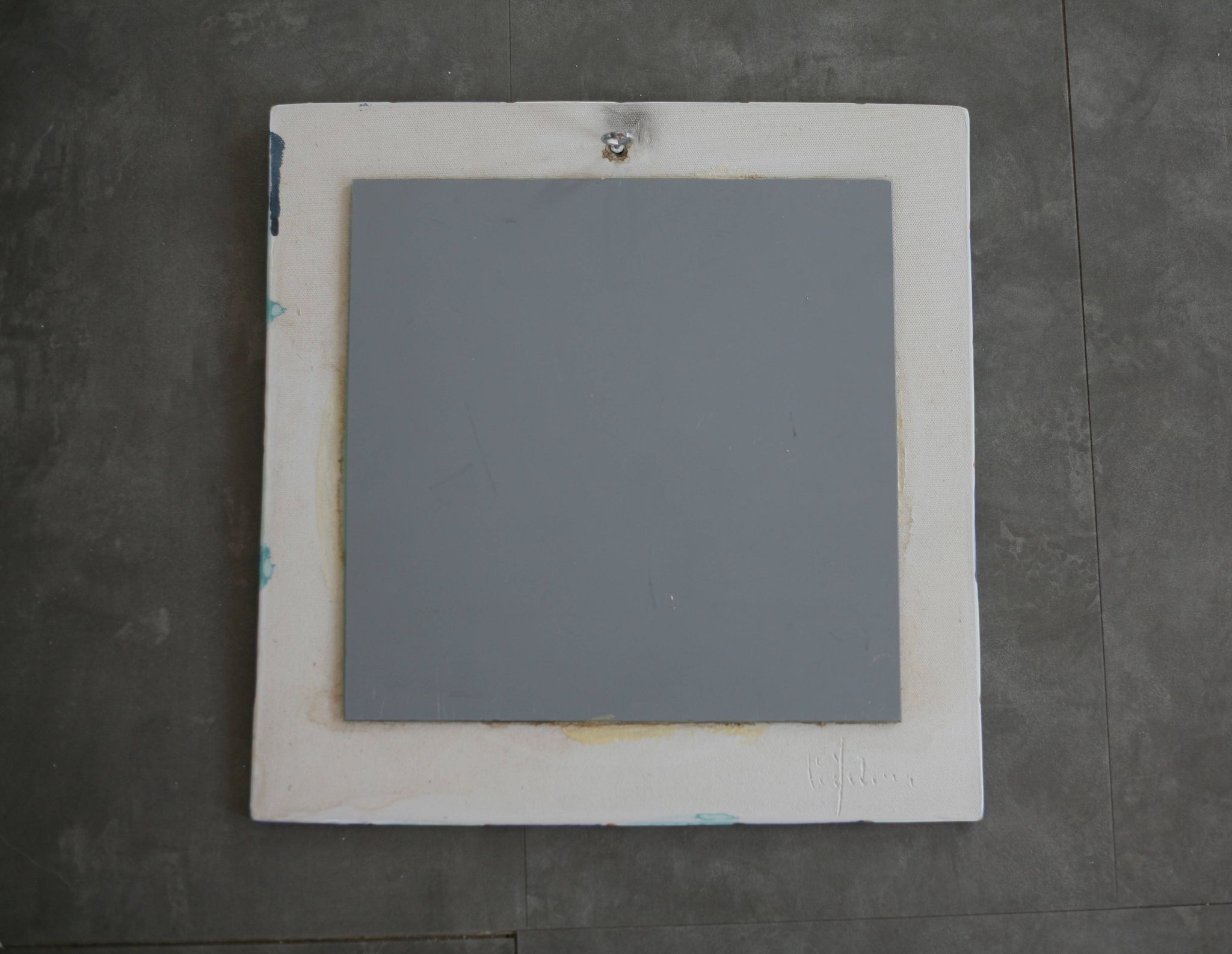 vintage ceramic mirror and design, 1970s