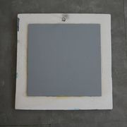vintage ceramic mirror and design, 1970s
