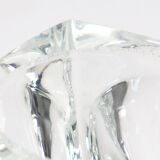 Crystal cube candle holder by rudolf jurnikl