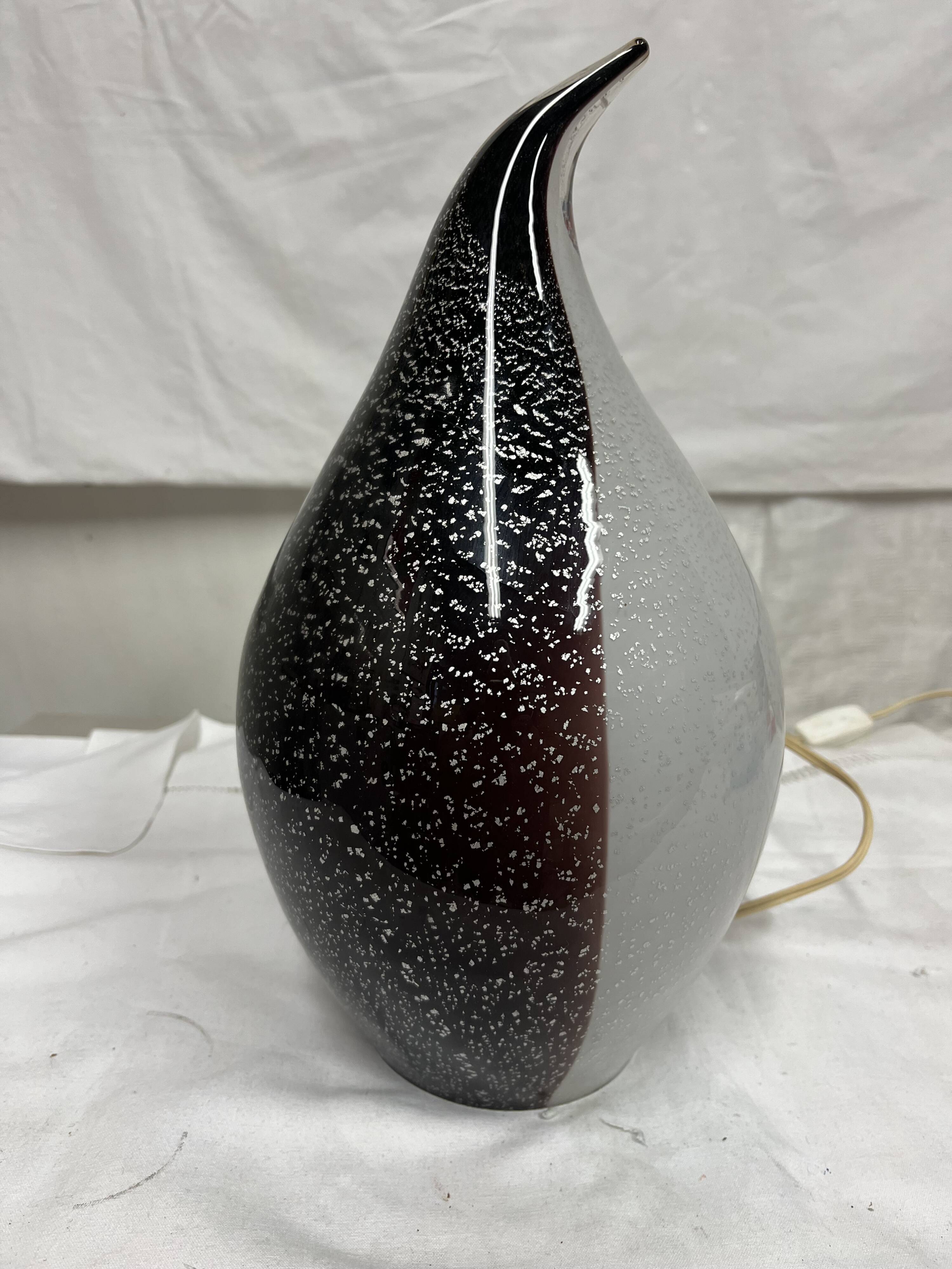 Murano glass drop lamp design from the 70s