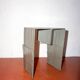 vintage expanding lp rack * mid-century modern metal vinyl storage * accord