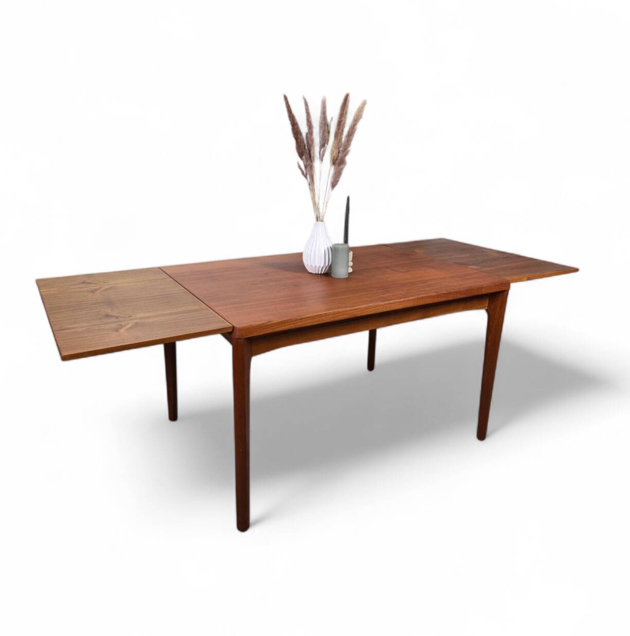 Table à manger danoise extensible par Henning Kjaernulf pour Vejle Stolefabrik, Danemark années 1960