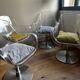 SET OF 4 DESIGN ARMCHAIRS