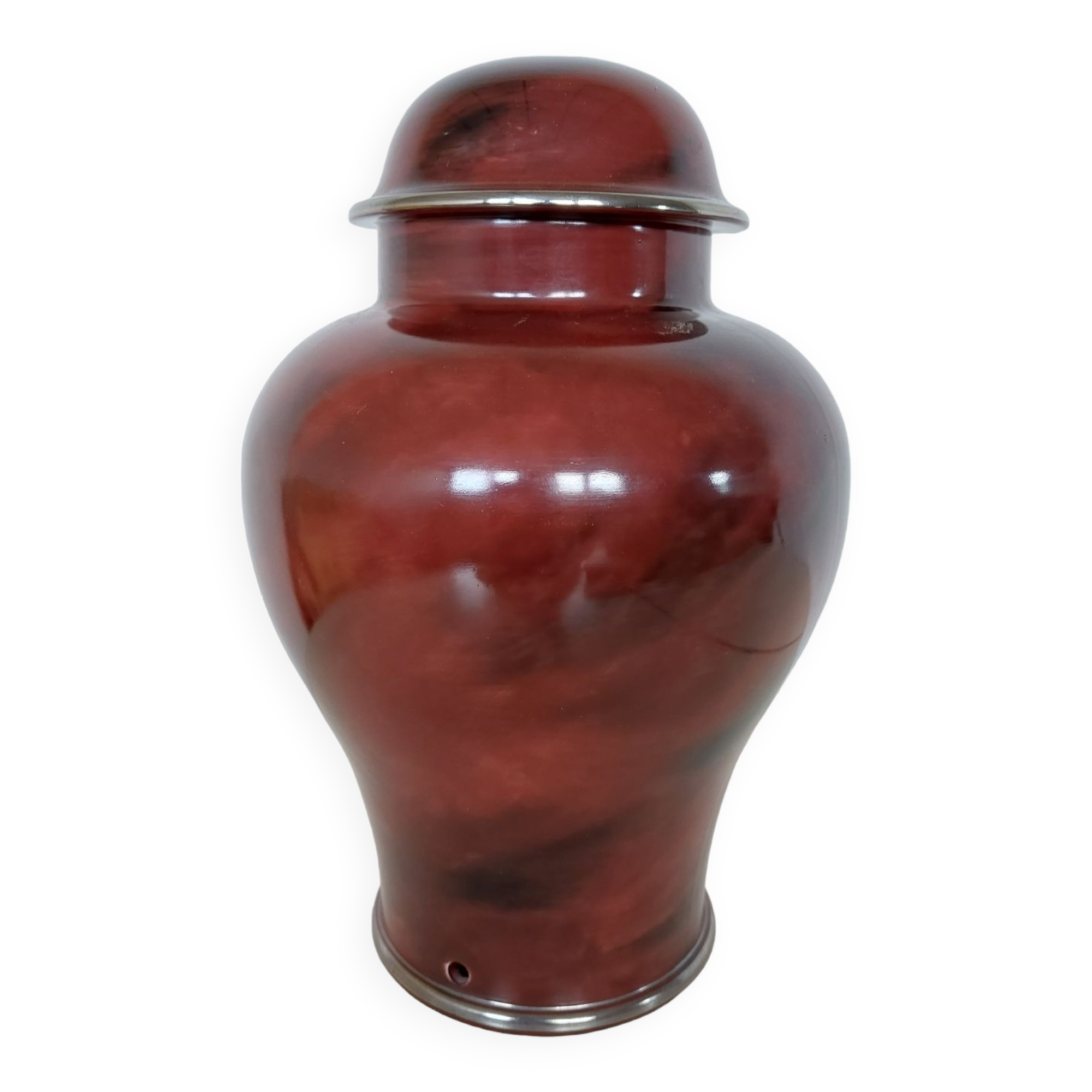 Limoges porcelain lamp base