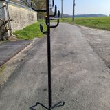 Coat rack on vintage stand circa 1970-80